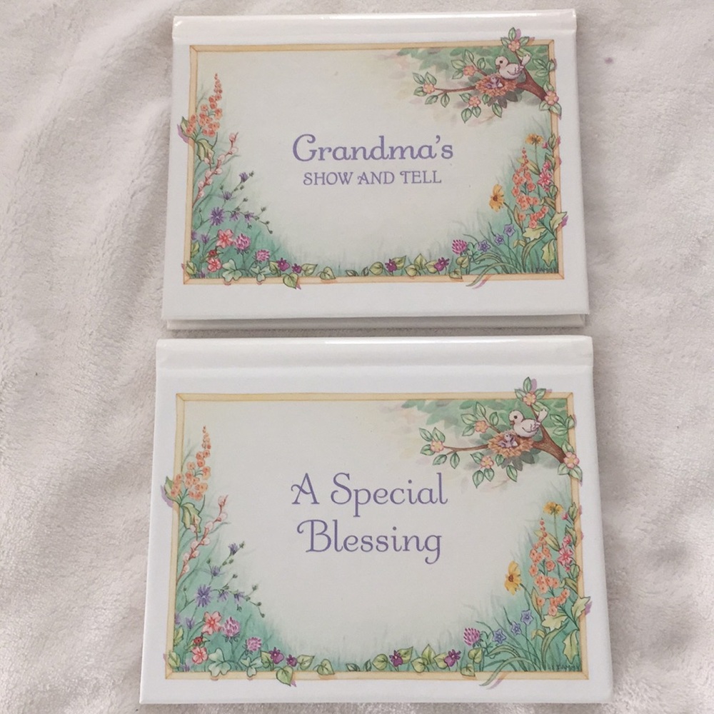 Hallmark snapshot albums set of two
